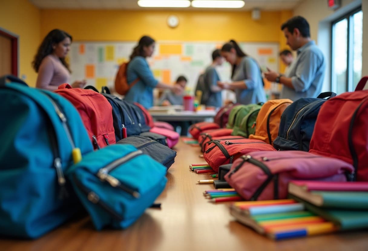 Back to School Drive: Organizing and Participating in Kent, WA