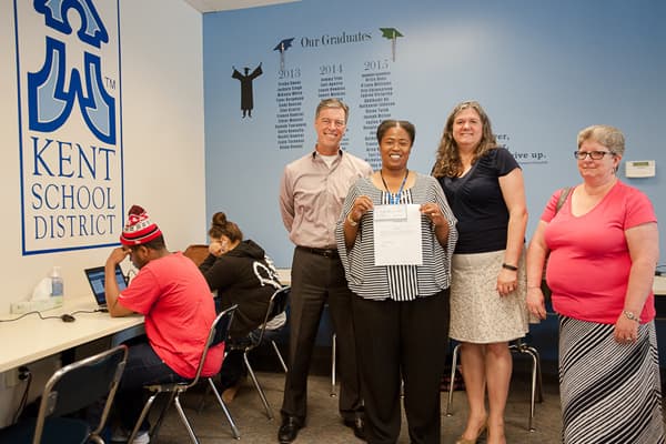 Students benefiting from KSF programs